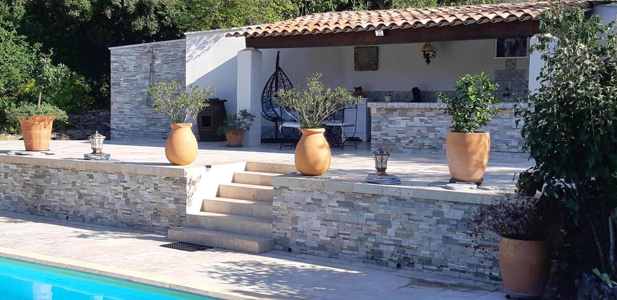 Les Chambres Manon - Piscine, Spa, Tennis Belcodene Exterior foto